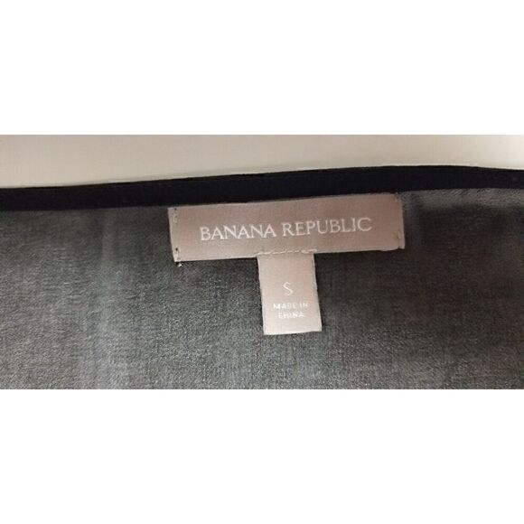 Banana Republic Long Sleeve Sheer Lace Contrast Sweater Color Black Size Small - Picture 7 of 8